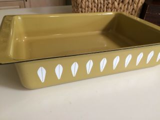 Vintage Enamel Refrigerator Vegetable Drawer Harvest Gold Metal Bin Mid Mod