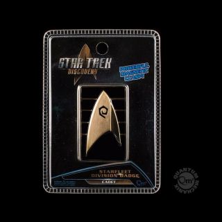 Star Trek Discovery Tv Series Cadet Badge Insignia Magnetic Metal Pin