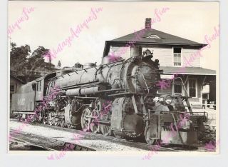 Vintage 5 " X7 " Photo Train Railroad Sou Southern Railway 4017 2 - 8 - 8 - 2 Appalachia