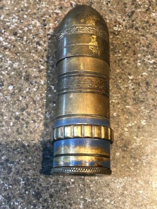 Vintage Bullet Lighter - Made In France - Us Patent 1022 - 140