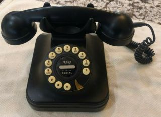 Retro Vintage Style " Grand Phone " Telephone Push Button Tone/pulse