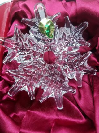 Waterford Snowflake Ornament