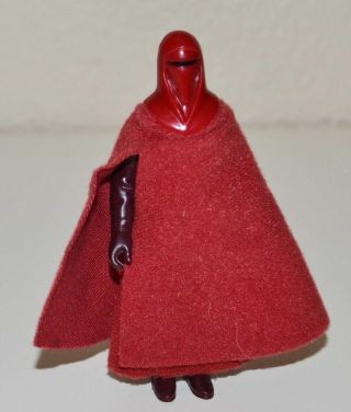 1983 Star Wars Emperor Royal Imperial Guard Action Figure Kenner Taiwan Coo