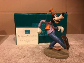 Wdcc Moving Day - Goofy " Oh,  The World Owes Me A Livin 