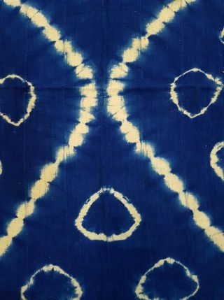 Tie - Dye Authentic African Mud Cloth Fabric Handwoven 3