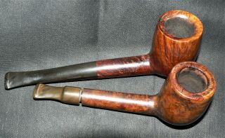 AU Maryland & Clement ' Two Vintage French Estate Tobacco Pipes. 3