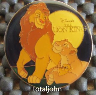 Disney Lion King Featuring Mufasa Sarabi And Simba Pin Very Hard To Find