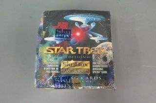 Skybox Star Trek Master Series Trading Card Box Factory