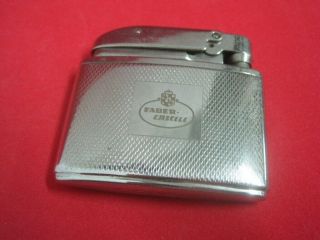 Antique Cigarette Lighter Consul With Advertising Faber Castell