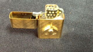 Vintage Florentine 14K Gold Plated Lighter - Made in USA 4