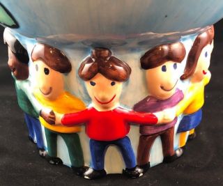 Save The Children Globe Cookie Jar Kids Collectable Kids Around the World Rare 7