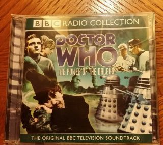 Doctor Who The Power Of The Daleks[1966] Bbc Tv Soundtrack Cd/audio - Out Of Print