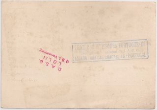 LE3899/I QSL Radio Card Deutsche 1938 Germany - Bad Aachen to Porto CT1CV 2