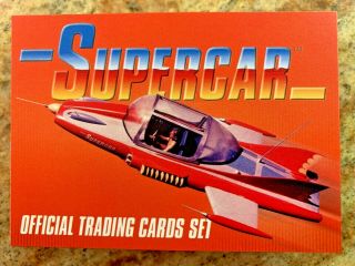 Gerry Anderson Supercar Supermarionation Complete Mini Master Set With Foils