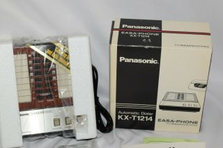 Vintage Panasonic Easa - Phone Kx - T1214 16 Station Automatic Dialer