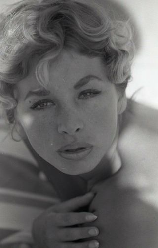 1960s Ron Vogel Negative,  Gorgeous Blonde Pin - Up Girl Brigette Baum,  T231217