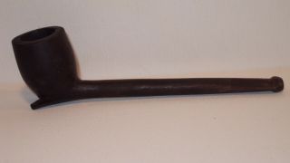Vtg Rare Real Congo Exotic Hardwood Tobacco Pipe Made In France Carved Feet