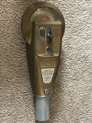 Vintage Duncan Miller Coin Parking Meter Great Collectible For Man Cave