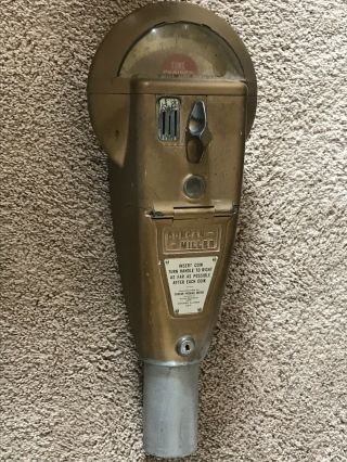 Vintage Duncan Miller Coin Parking Meter Great Collectible For Man Cave 2