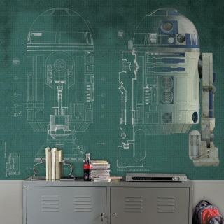 Star Wars R2 - D2 Wallpaper Mural