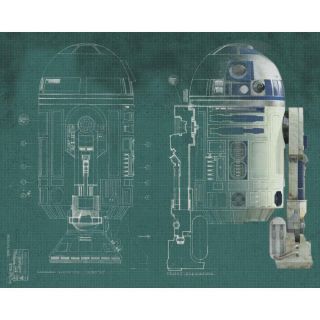 Star Wars R2 - D2 Wallpaper Mural 2
