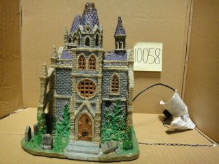 Lemax Spooky Town Forgotten Souls Cathedral 05010 As - Is 10058