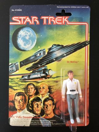 Mego 1979 Star Trek Motion Picture Dr.  Mccoy Action Figure Moc Rare