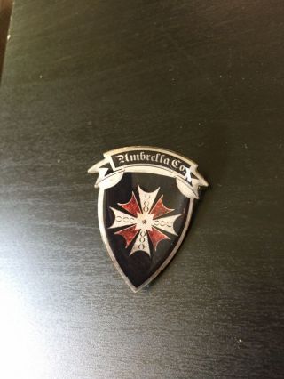 Rare Resident Evil Umbrella Corp Collectible Pin Playstation Experience 2015