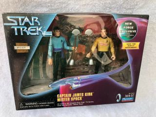 Playmates Star Trek Captain James Kirk And Mister Spock Amoktime