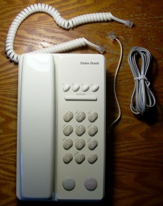 Vintage Radio Shack Corded Telephone 43 - 348A Fashion - Fone Santa Fe Memory Hold 4