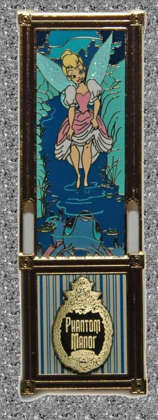 Phantom Manor Event Pin - Tinker Bell In Water Stretch Room - Disney Le 300 Dlp