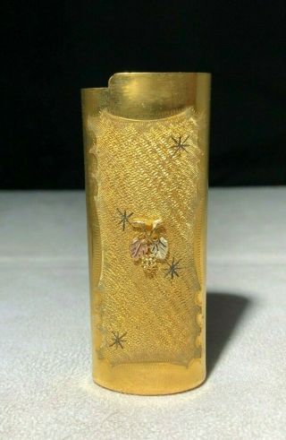 Vintage Rare F.  L.  Thorpe & Co Inc Black Hills Gold Bic Lighter Cover Sleeve