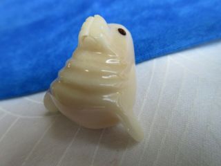 6198 – Vegetable Ivory Realistic Seal With Personality Large Button