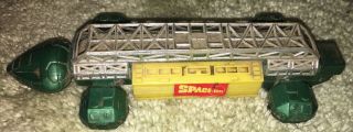 Rare Space 1999 Eagle Transporter Green Toy