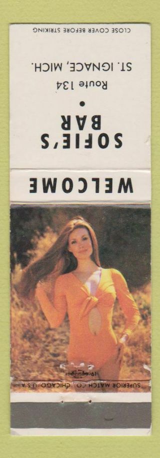 Matchbook Cover - Sofie 
