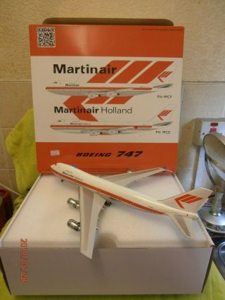 Inflight 200 Model Airliner Martin Air Airways Airlines Boeing 747 At Fault