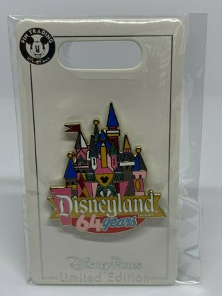 Disneyland 64 Years Anniversary Cast Exclusive Pin - Le 500