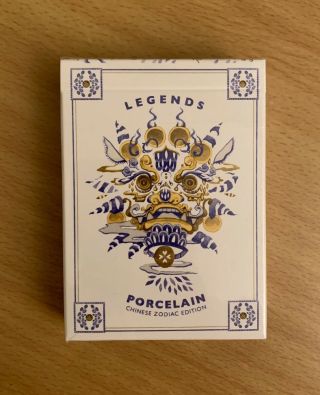 Legends Porcelain Limited Edition Playing Cards - Only 1000 -