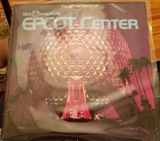 The Official Album Of Walt Disney World Epcot Center 2519 Vinyl Record -