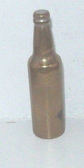 Vintage Cigarette Lighter Made By Kem Inc. ,  Detroit,  Mi. ,  Sodoa Bottle Shape