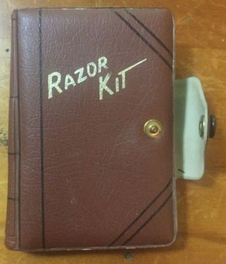Vintage razor and grooming kit 2