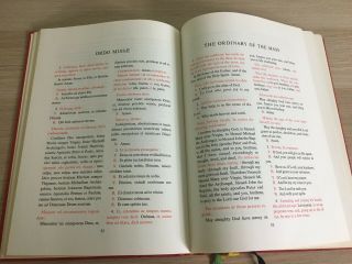 ROMAN MISSAL IN LATIN & ENGLISH FOR HOLY WEEK & EASTER,  1966 6