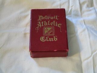 Vintage Detroit Athletic Club Dac Playing Cards Full Deck