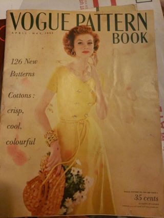 Vogue Pattern Book May 1953