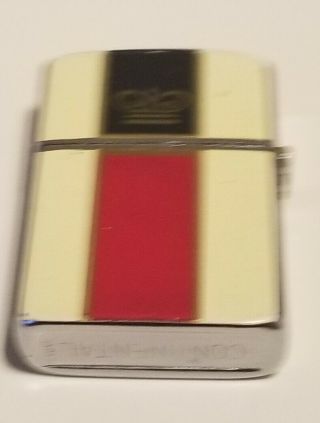 Vintage Continental Cigarette Lighter With Phillip Morris Crown Logo 2
