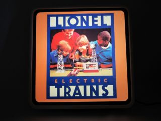 Lionel Store Display Lighted Sign