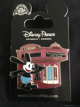 Disney Oswald At Main Street Cinema Cast Exclusive Pin