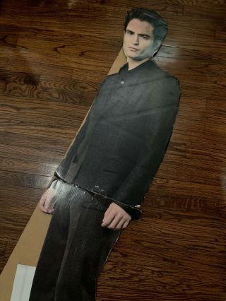 The Twilight Saga Moon 40 Edward Cullen 6 Foot Cardboard Poster