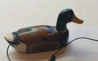 Vintage Wood Decoy Mallard Duck Phone