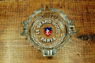 Vintage Le Grand Hotel Paris Ashtray